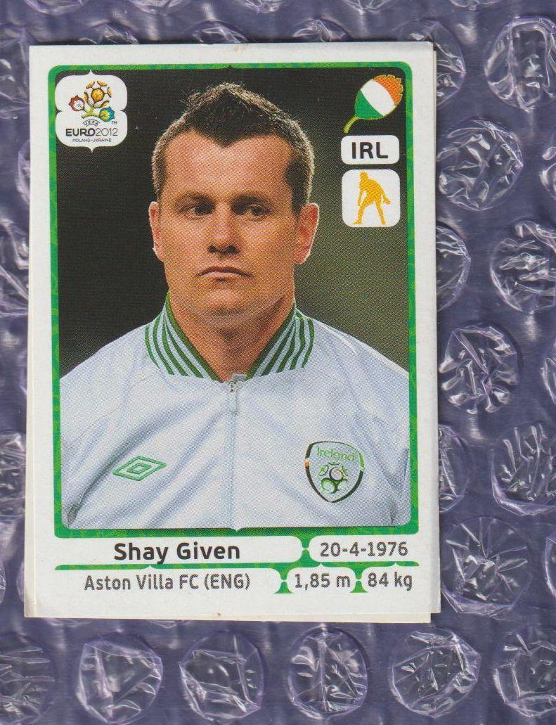 EURO 2012 // PANINI - ПАНИНИ /// 345 - Shay Given