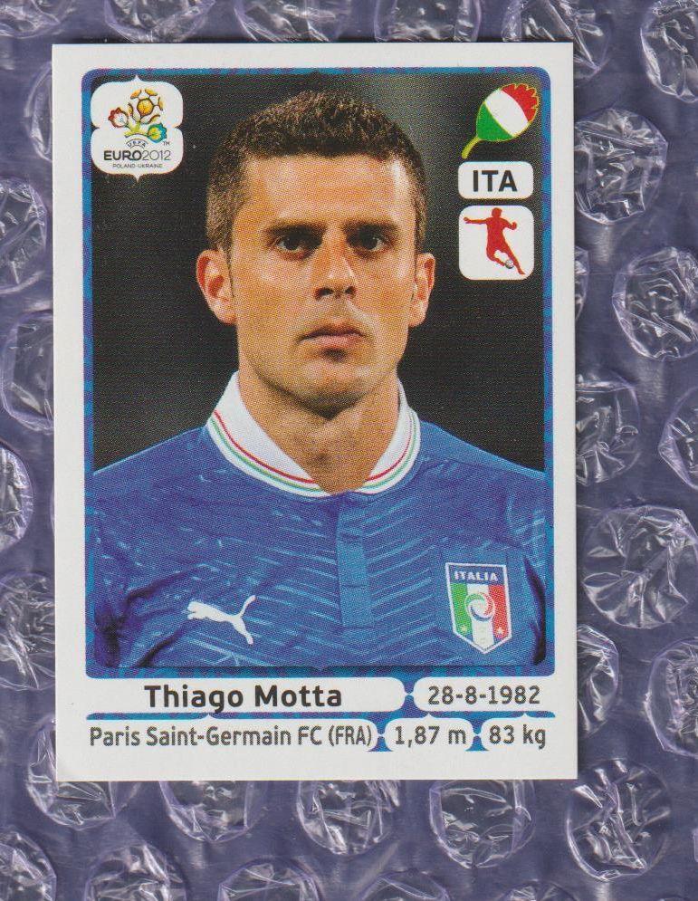 EURO 2012 // PANINI - ПАНИНИ /// 326 - Thiago Motta