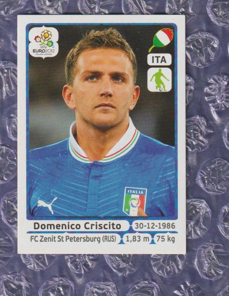 EURO 2012 // PANINI - ПАНИНИ /// 322 - Domenico Criscito