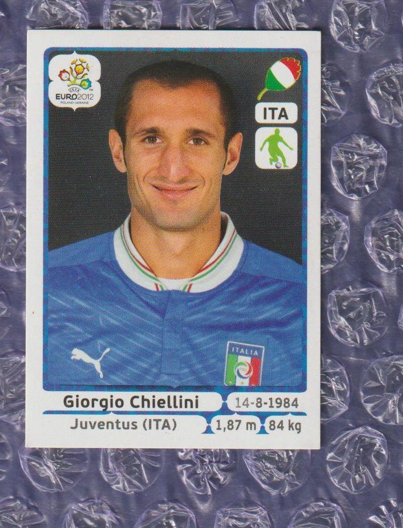 EURO 2012 // PANINI - ПАНИНИ /// 318 - Giorgio Chiellini