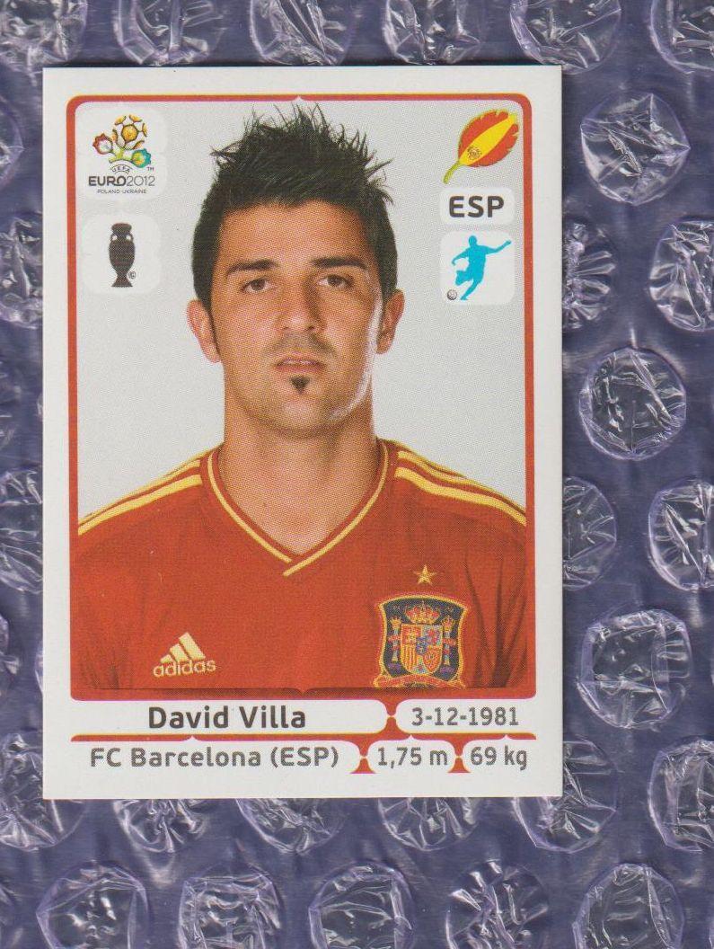 EURO 2012 // PANINI - ПАНИНИ // 304 - David Villa