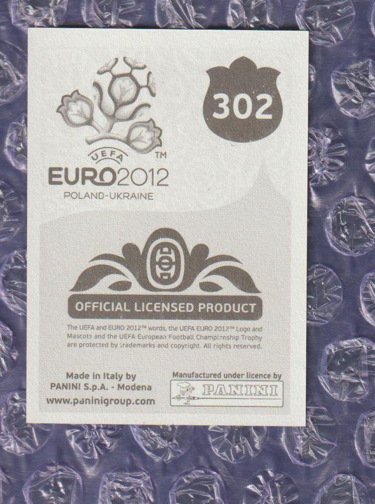 EURO 2012 // PANINI - ПАНИНИ // 302 - David Silva 1