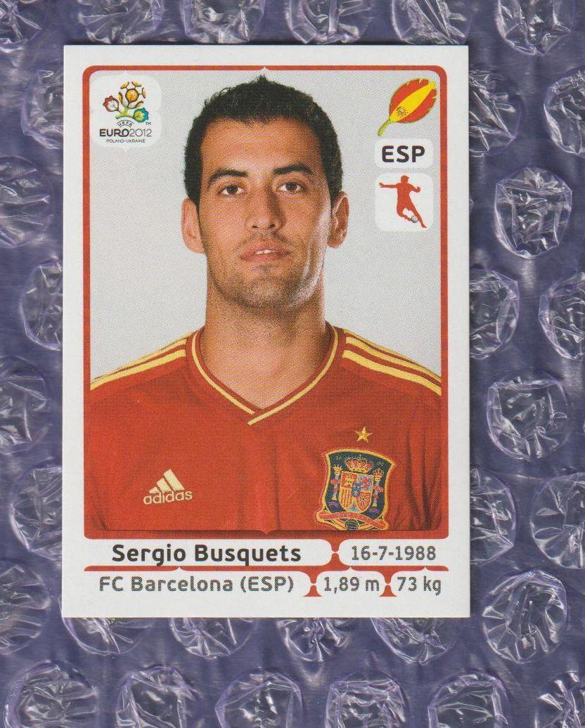 EURO 2012 // PANINI - ПАНИНИ // 295 - Sergio Busquets