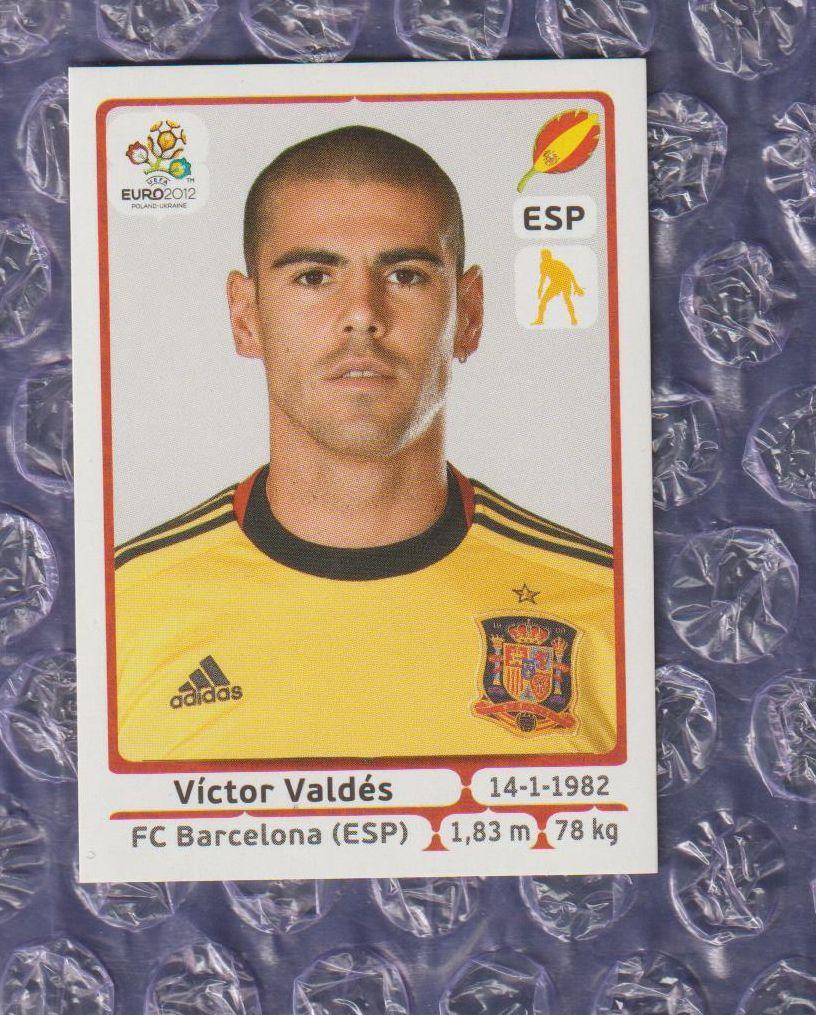 EURO 2012 // PANINI - ПАНИНИ // 288 - Victor Valdes