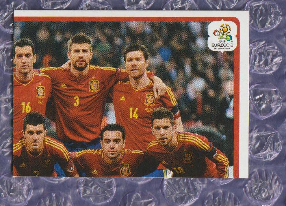 EURO 2012 // PANINI - ПАНИНИ // 284 - Spain