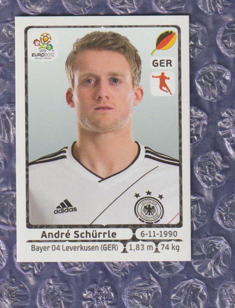 EURO 2012 // PANINI - ПАНИНИ // 246 - Andre Schurrle