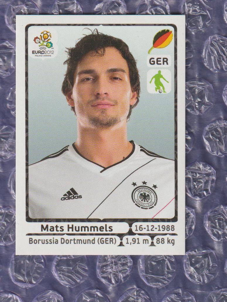 EURO 2012 // PANINI - ПАНИНИ // 235 - Mats Hummels