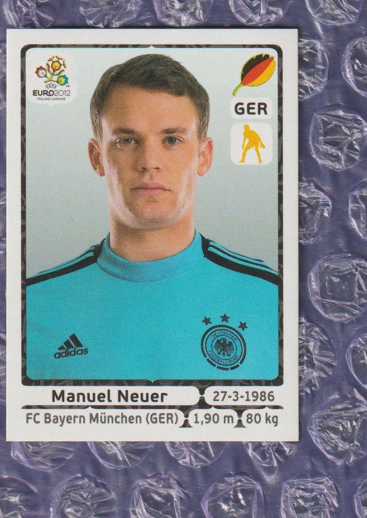 EURO 2012 // PANINI - ПАНИНИ // 229 - Manuel Nouer