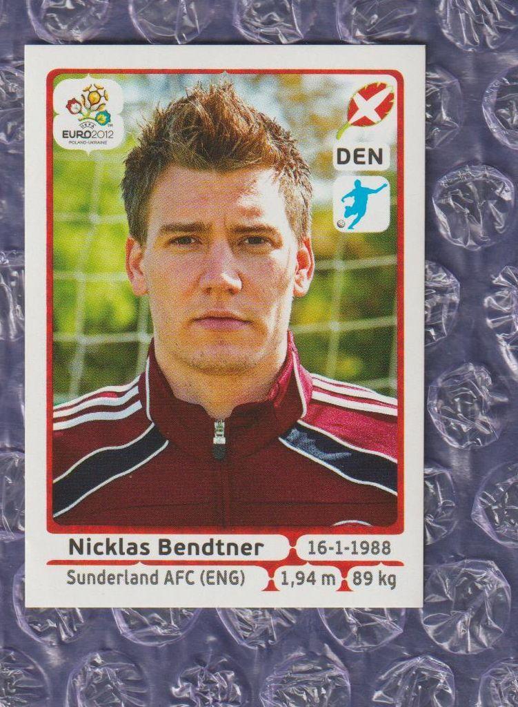 EURO 2012 // PANINI - ПАНИНИ // 219 - Nicklas Bendtner