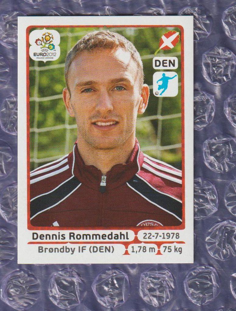 EURO 2012 // PANINI - ПАНИНИ // 217 - Dennis Rommedahl