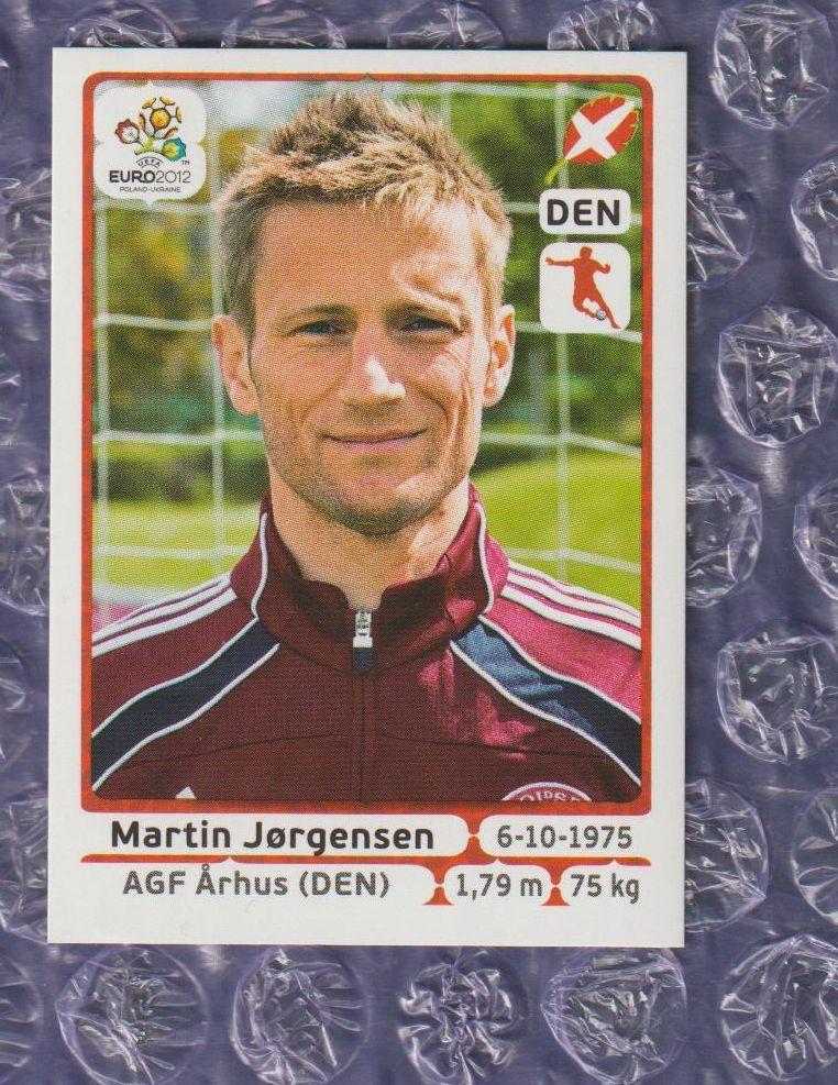 EURO 2012 // PANINI - ПАНИНИ // 208 - Martin Jorgensen