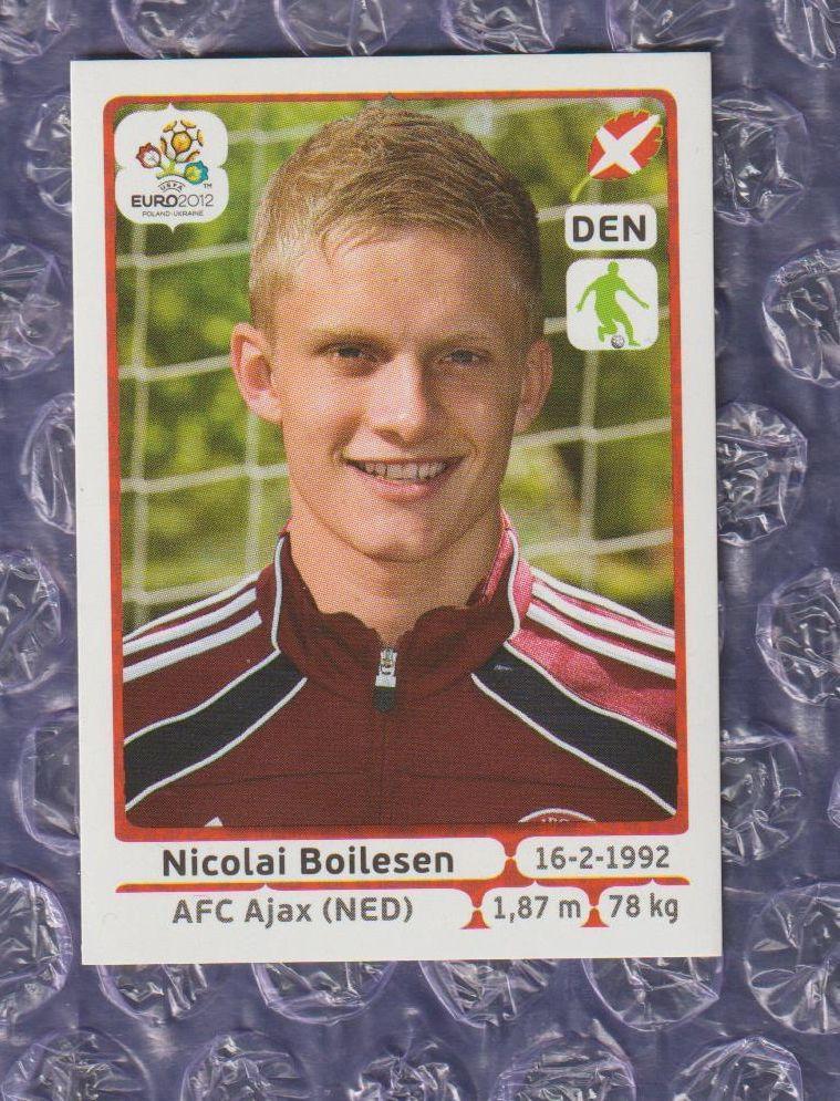 EURO 2012 // PANINI - ПАНИНИ // 206 - Nicolai Boilesen