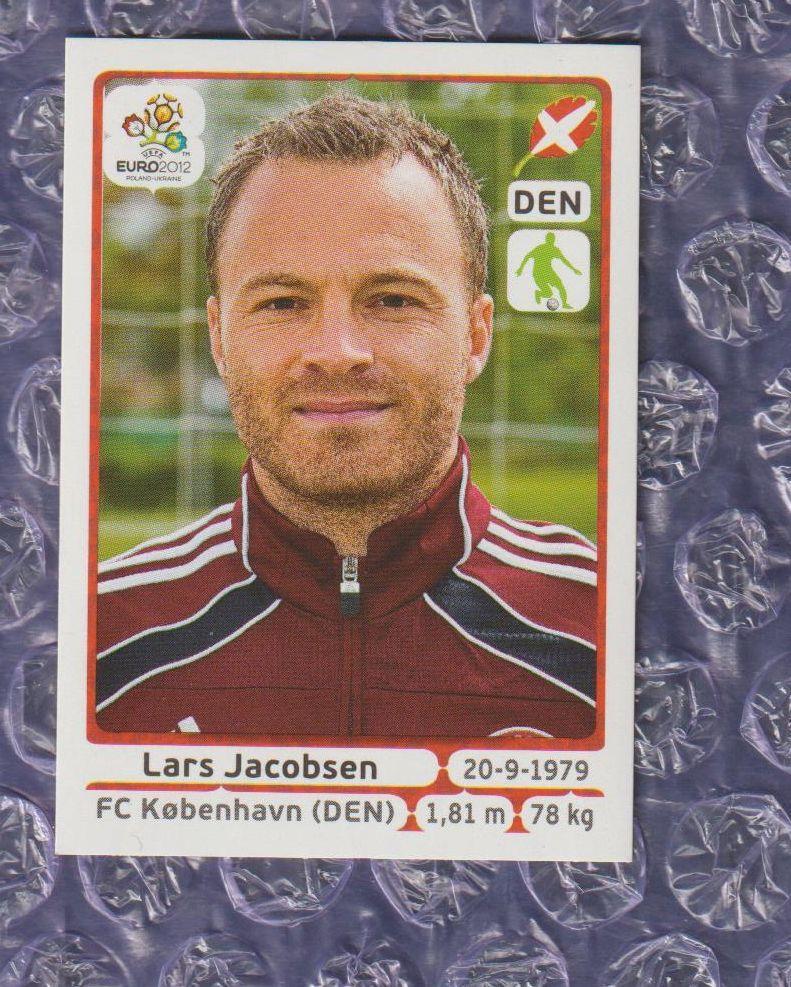 EURO 2012 // PANINI - ПАНИНИ // 204 - Lars Jacobsen