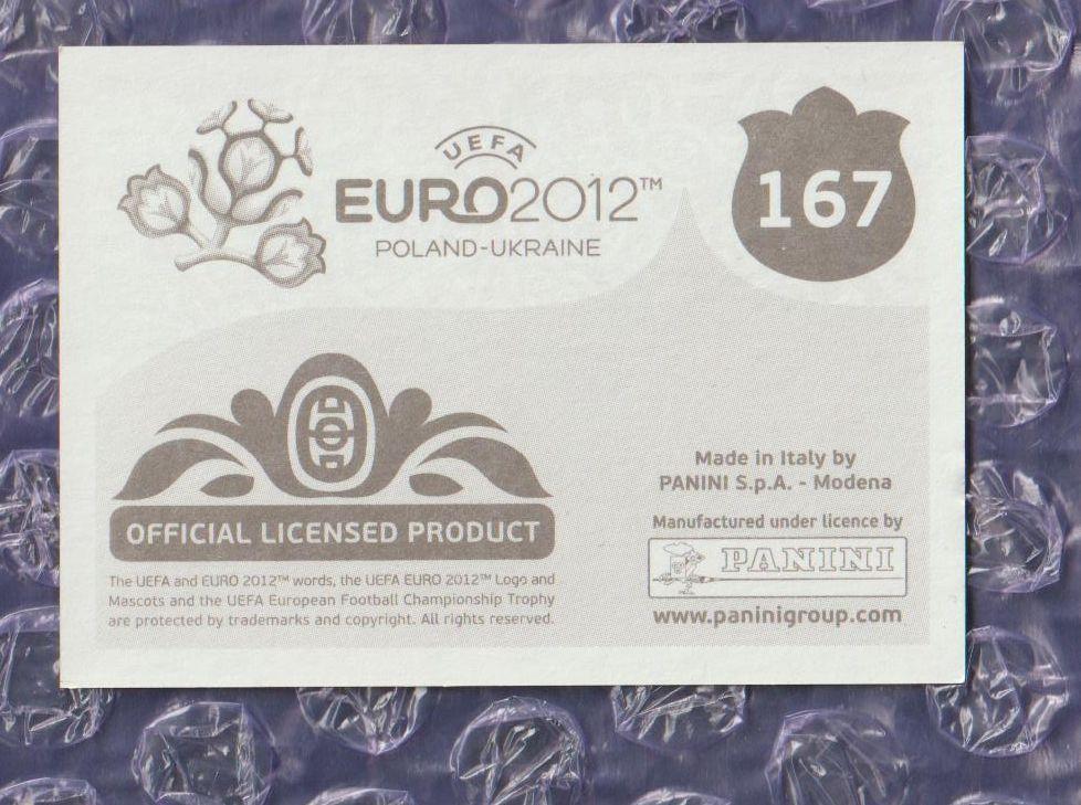 EURO 2012 // PANINI - ПАНИНИ // 167 - Nederland 1