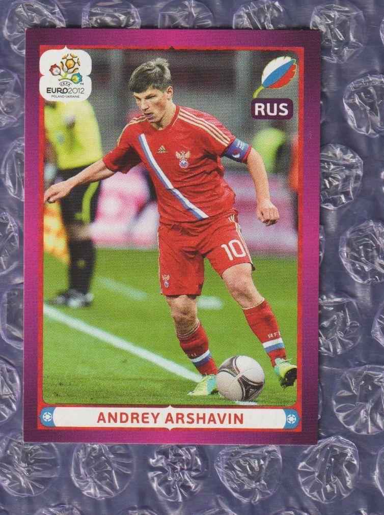 EURO 2012 // PANINI - ПАНИНИ // 134 - Andrey Arshavin