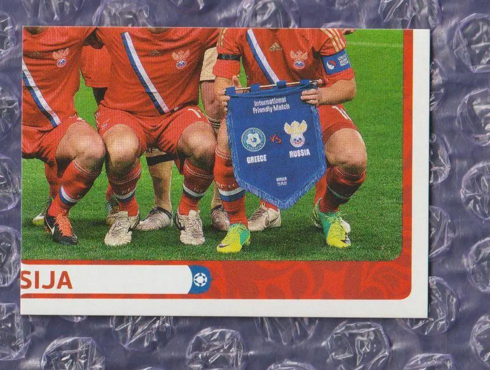 EURO 2012 // PANINI - ПАНИНИ // 112 - rossija