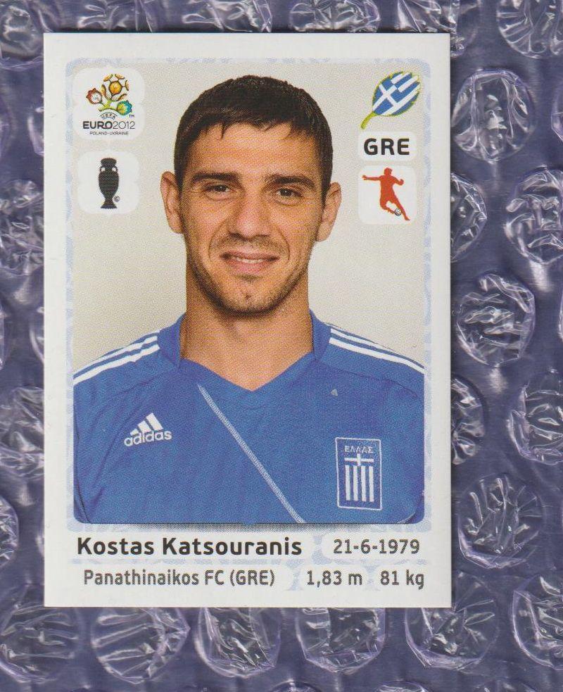 EURO 2012 // PANINI - ПАНИНИ // 095 - Kostas Katsouranis