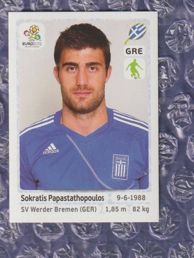 EURO 2012 // PANINI - ПАНИНИ // 087 - Sokratis Papastathopoulos