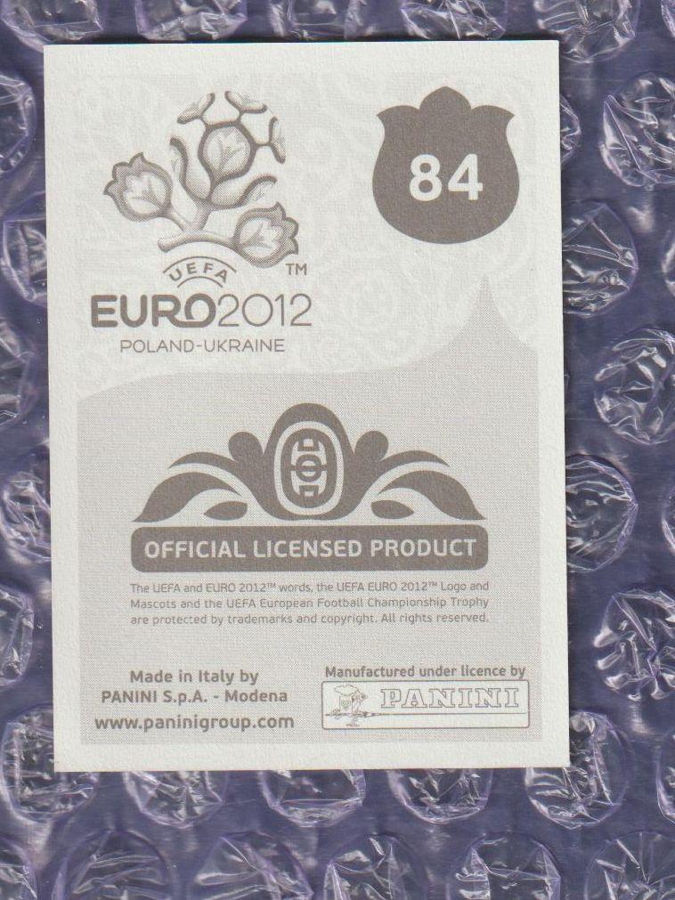 EURO 2012 // PANINI - ПАНИНИ // 084 - Alexandros Tzorvas 1