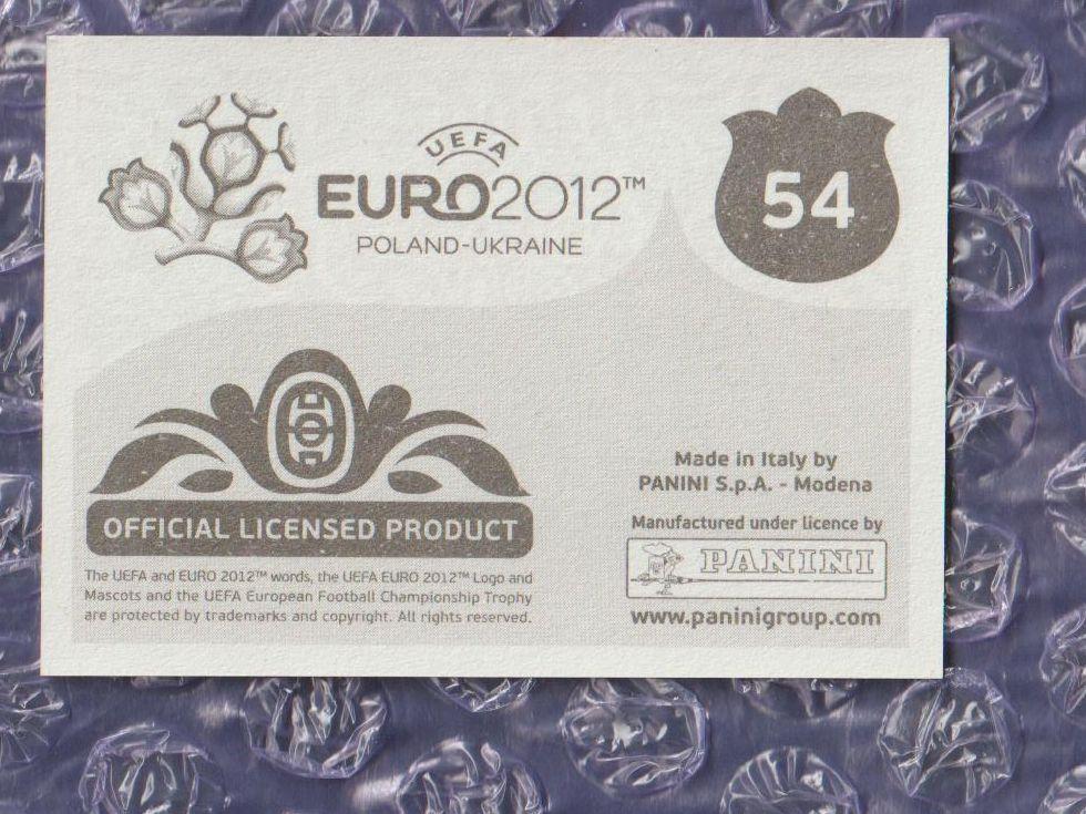 EURO 2012 // PANINI - ПАНИНИ // 054 - Польща 1