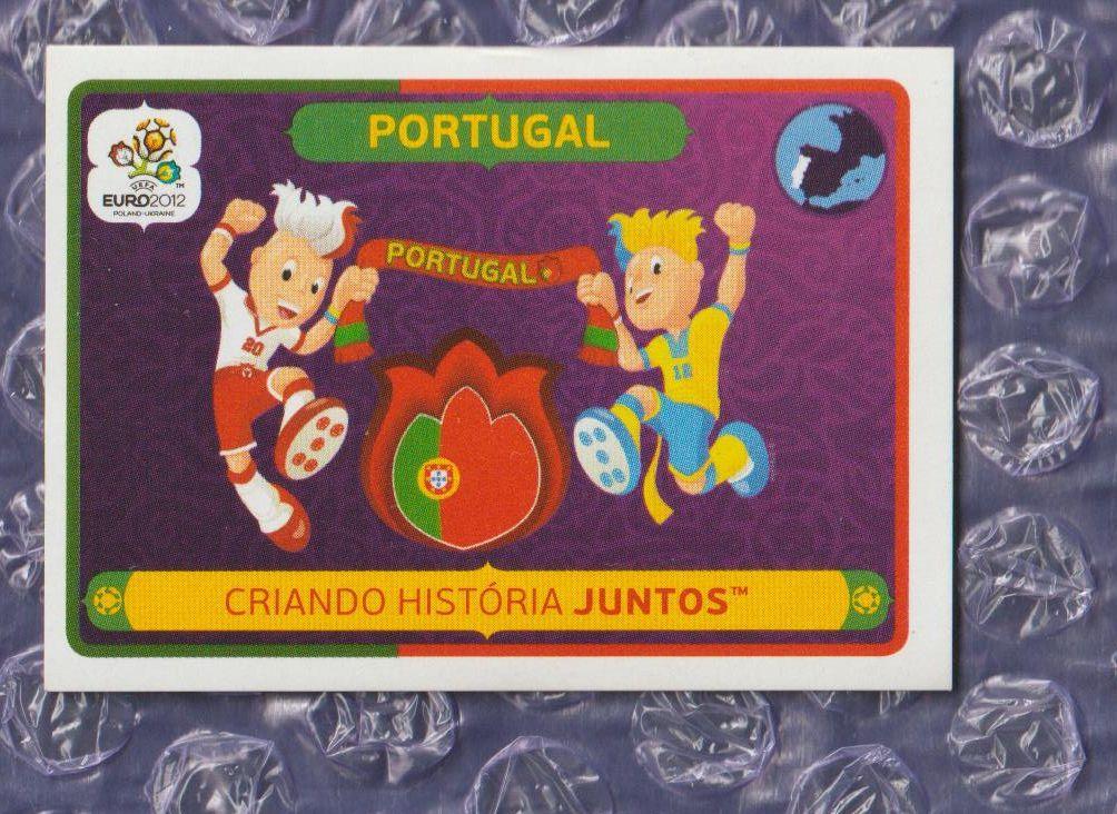 EURO 2012 // PANINI - ПАНИНИ // 037 - Portugal-Criando Historia Juntos