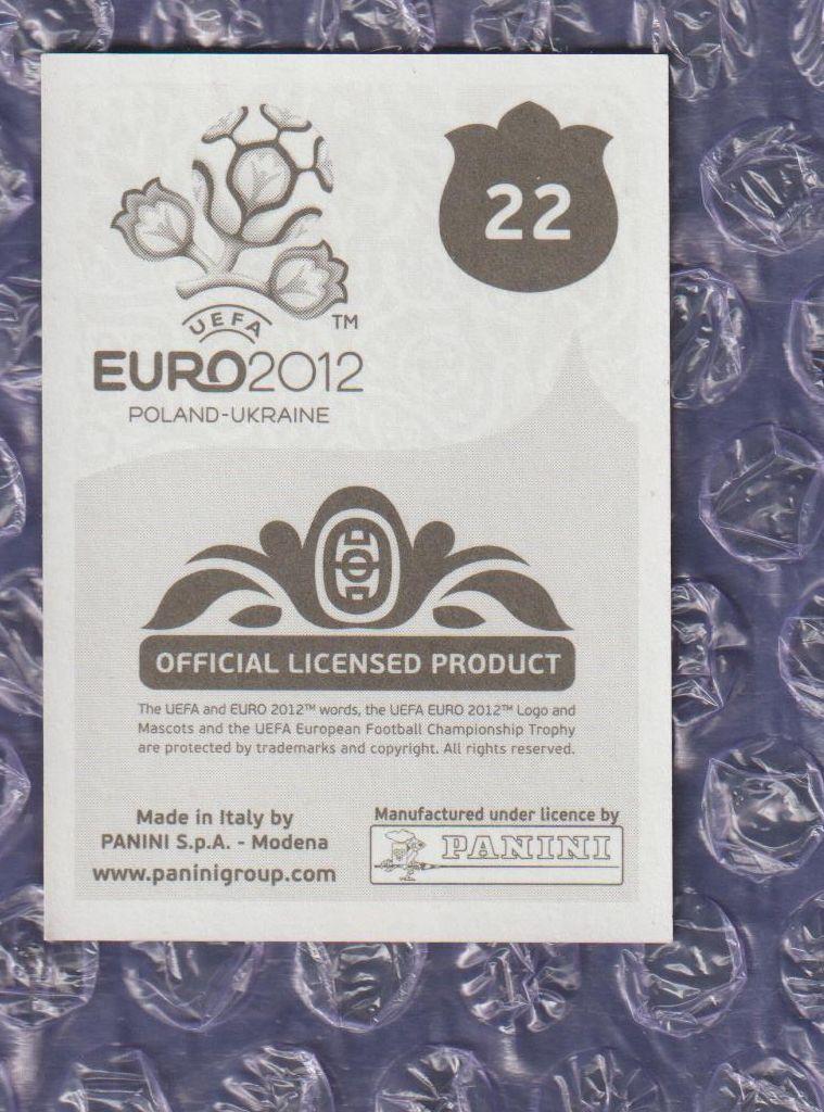 EURO 2012 // PANINI - ПАНИНИ // 022 - Stadion Metalist 1