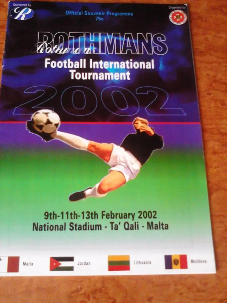 Международный турнир на Мальте (Молдова, Литва, Иордания) 2002