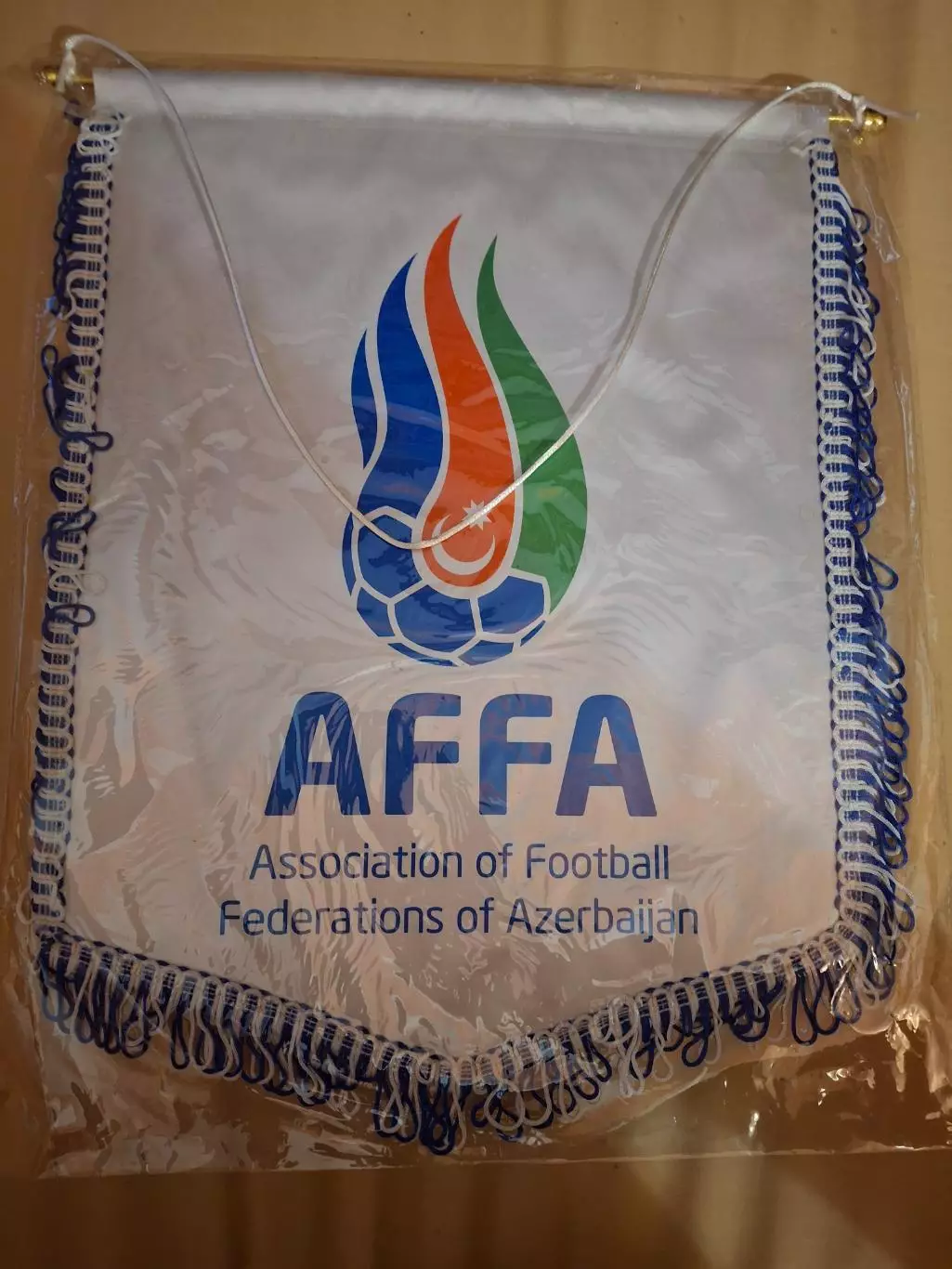 Азербайджан - Федерация футбола (капитанский вымпел)
