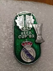 Футбол. Матчевый знак. Торпедо/Реал. Мадрид....