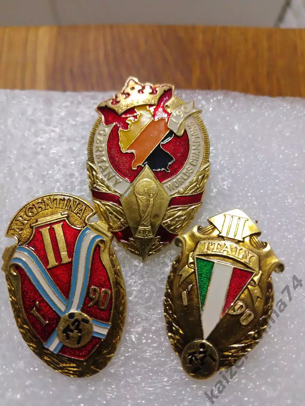 Футбол призеры чемпионата мира Италия. 90г.