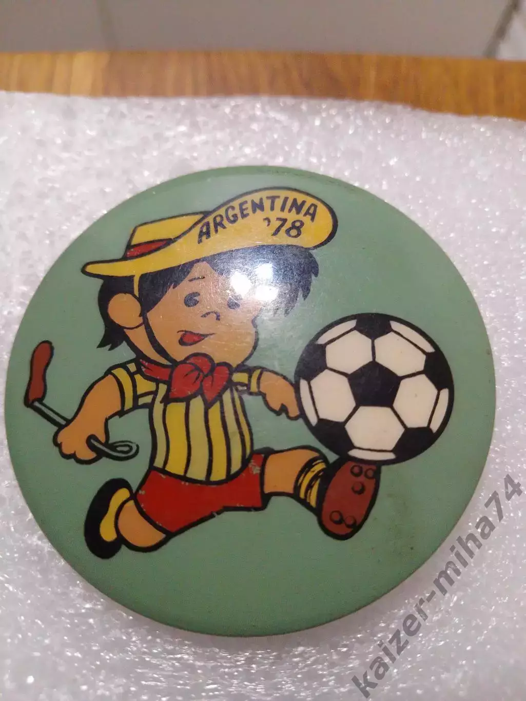 Футбол талисман чемпионат мира Аргентина 1978г.