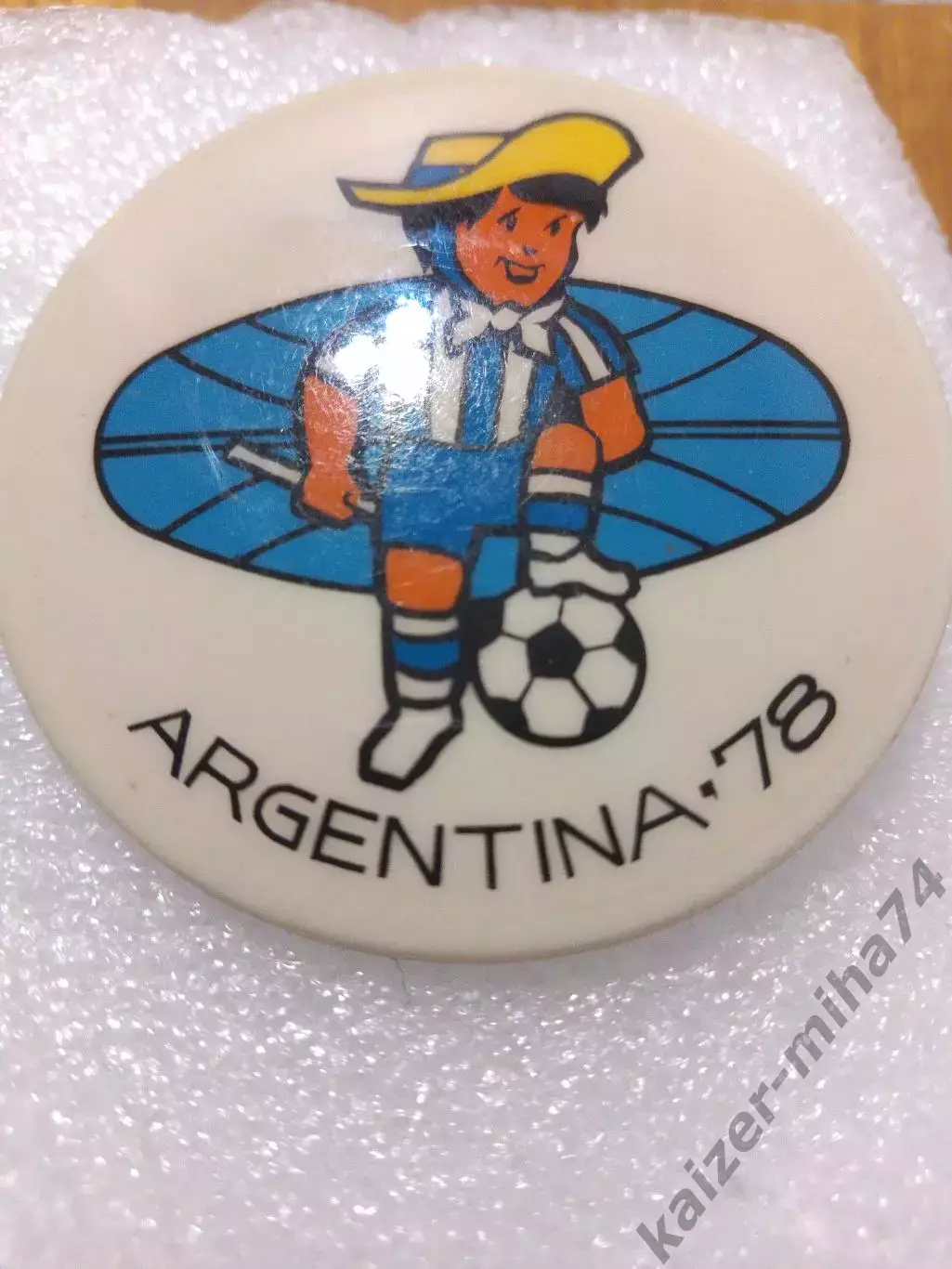 Футбол талисман чемпионата мира. Аргентина 78...