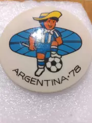 Футбол талисман чемпионата мира. Аргентина 78...