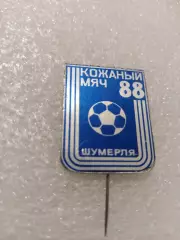 Футбол кожаный мяч.г. Шумерля...