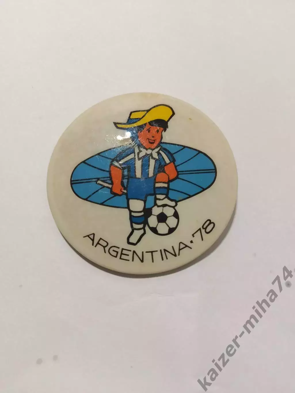 Футбол талисман чемпионата мираАргентина 1978г.