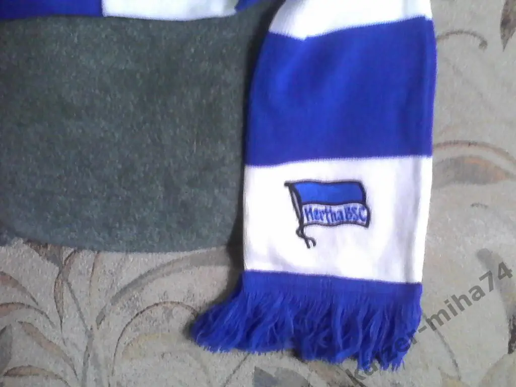 шарф футбольного клуба герта/берлин. 1