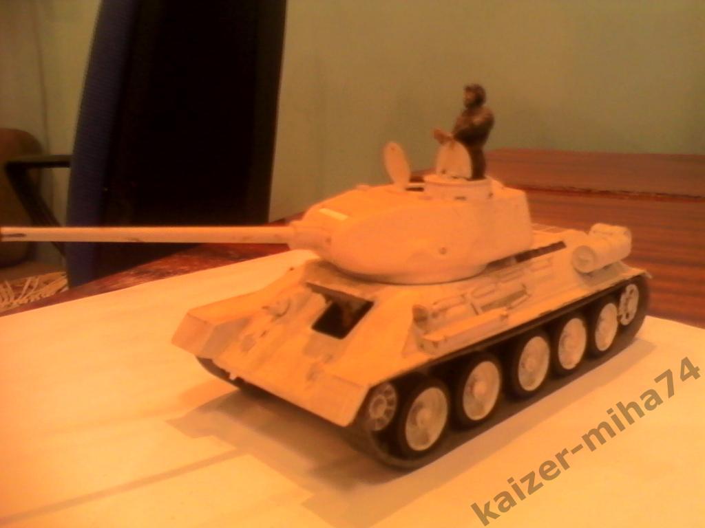 модель танка т-34.