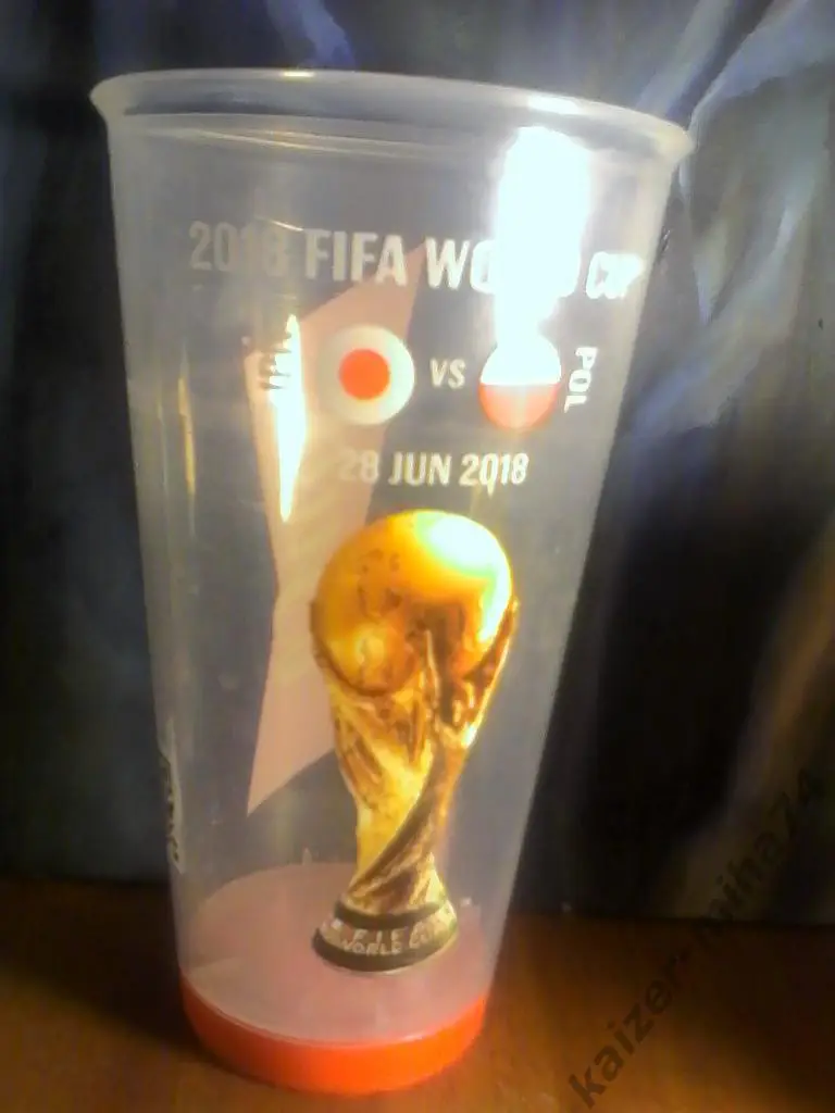 стакан с чемп/мира,по футболу.волгоград.2018г.