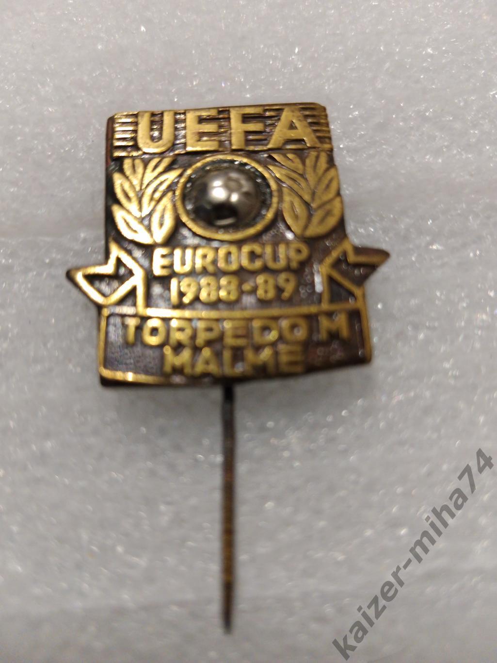 Торпедо/москва-мальме.кубок УЕФА 1988/89г.
