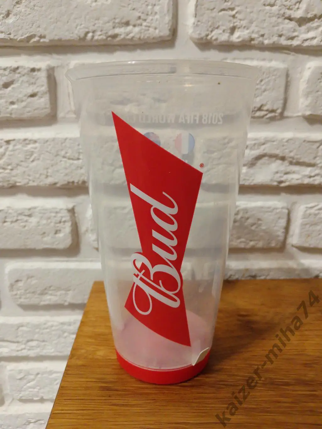 Стакан с матча чм-2018.франция-австралия.. 1