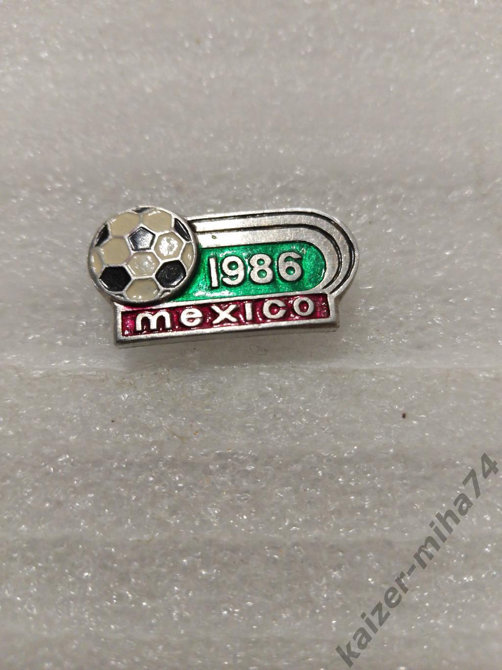 ЧМ по футболу. mexico 1986г..