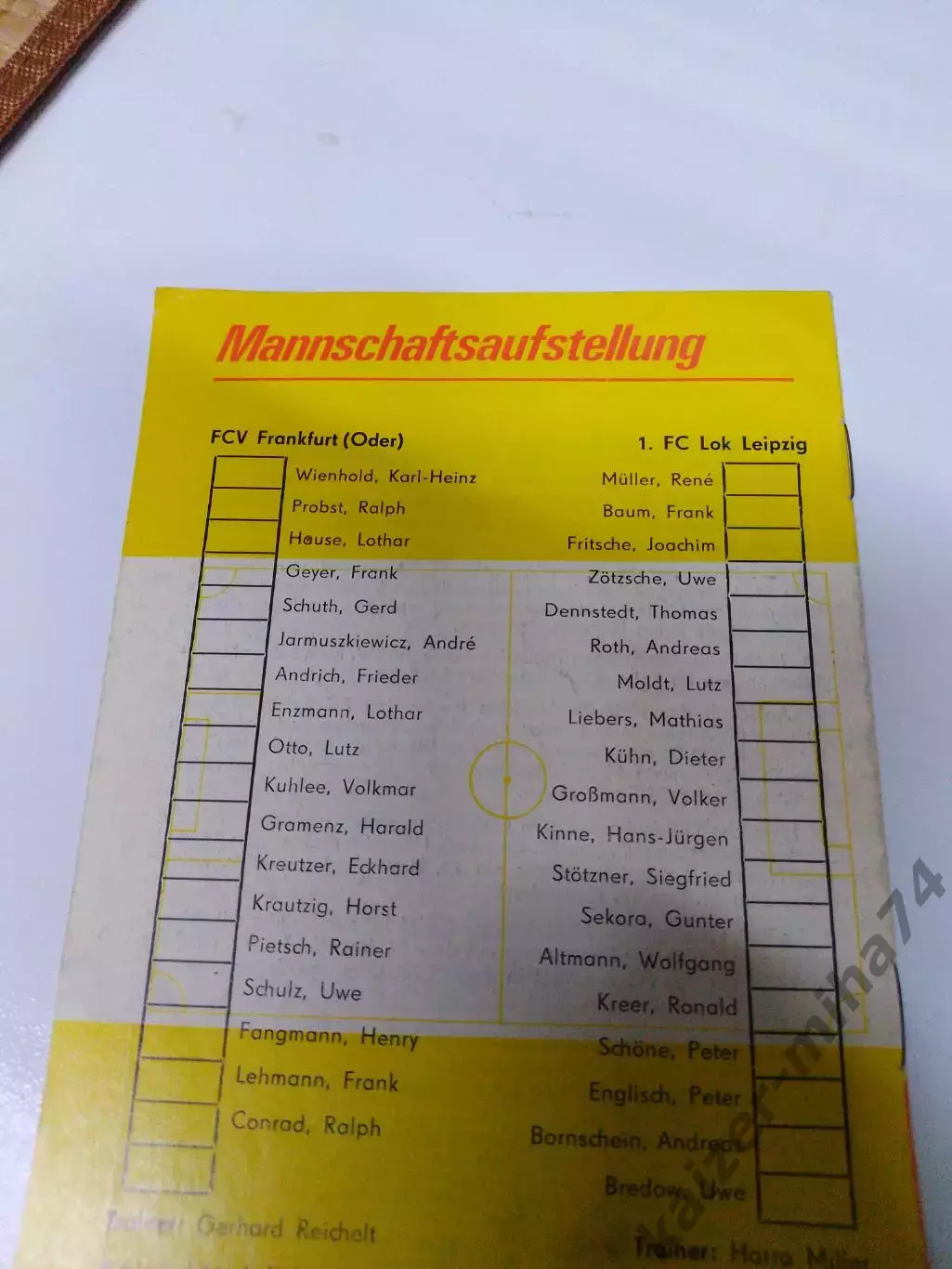 Чемпионат ГДР по футболу 1