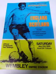 Сб. Англия/сб. Шотландия. 1969г.