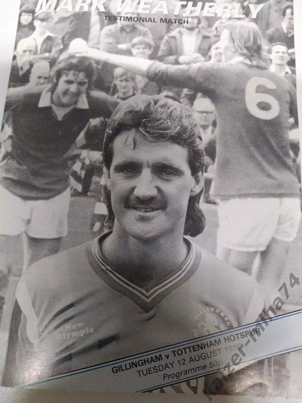 Футбол Англия тов.матч. 1986г.