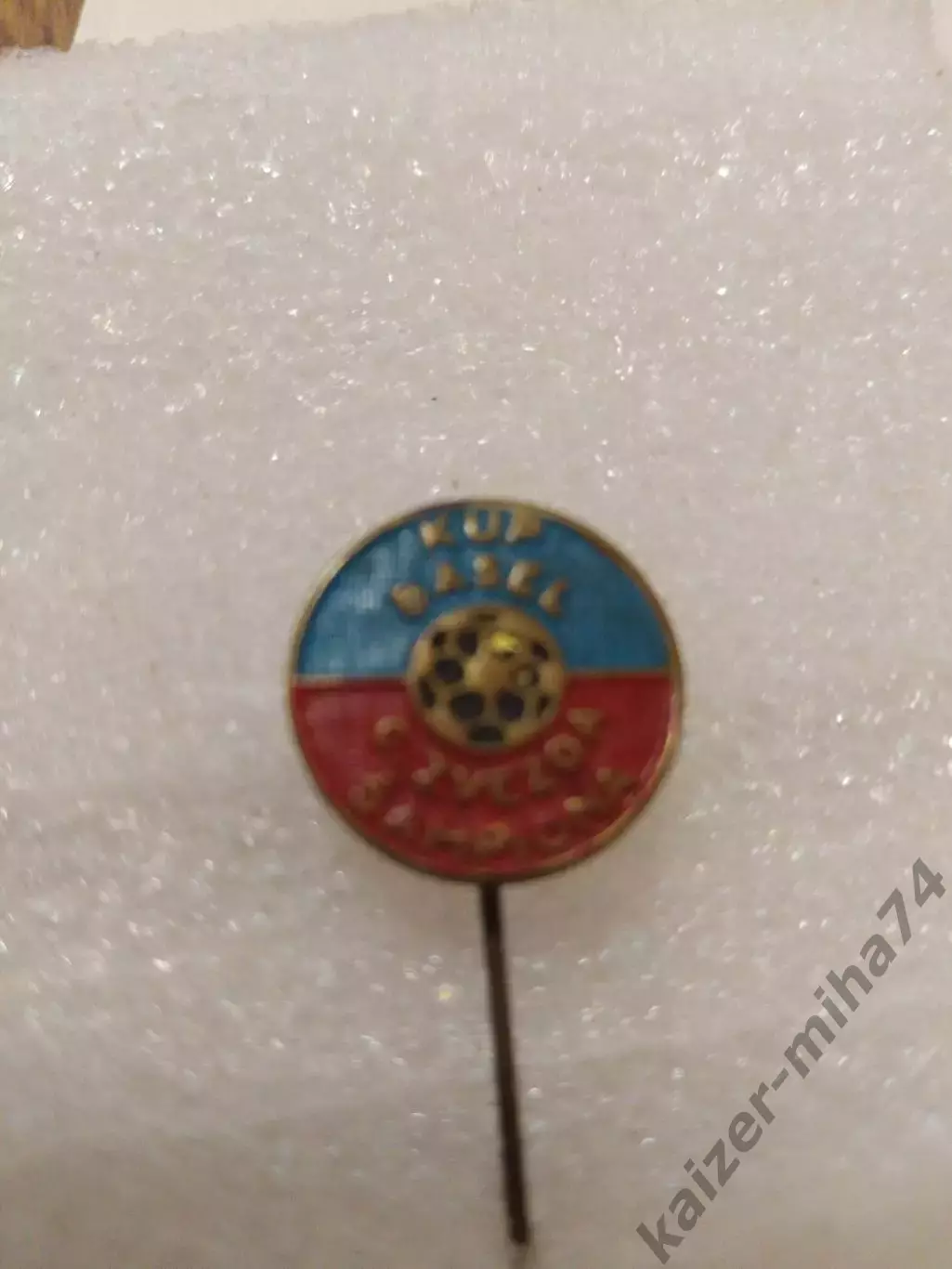 Матчевый знак кубок чемпионов.Базель/Црвена звезда.