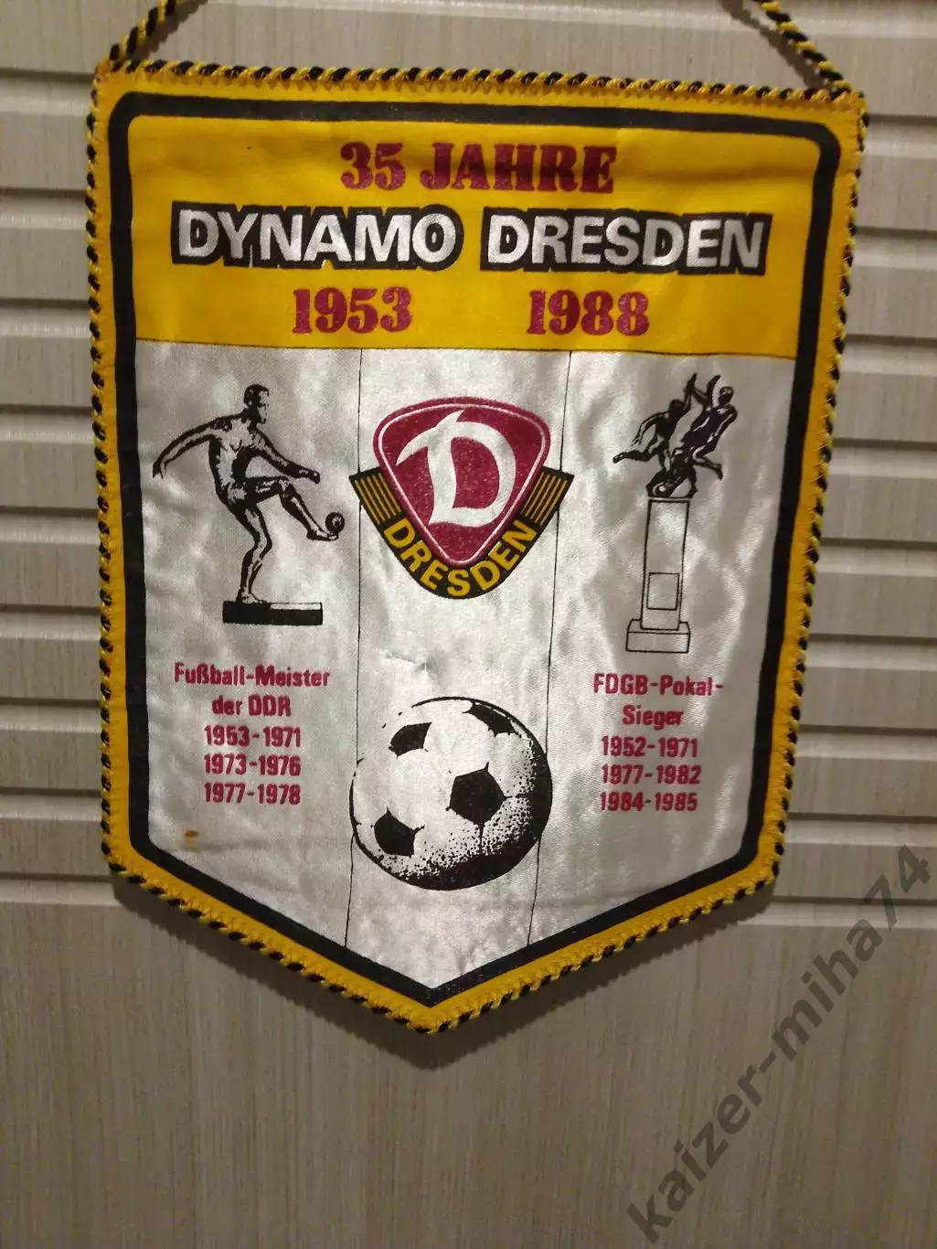 Ф.К Динамо/Дрезден.ГДР.1988год.