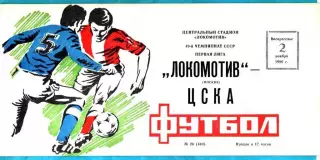 Локомотив Москва - ЦСКА 1986г. (Первая лига)