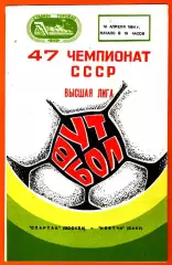 Спартак Москва - Нефтчи Баку 1984г.