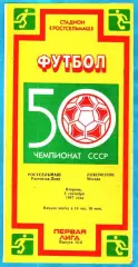 Ростсельмаш Ростов-на-Дону - Локомотив Москва 1987г.