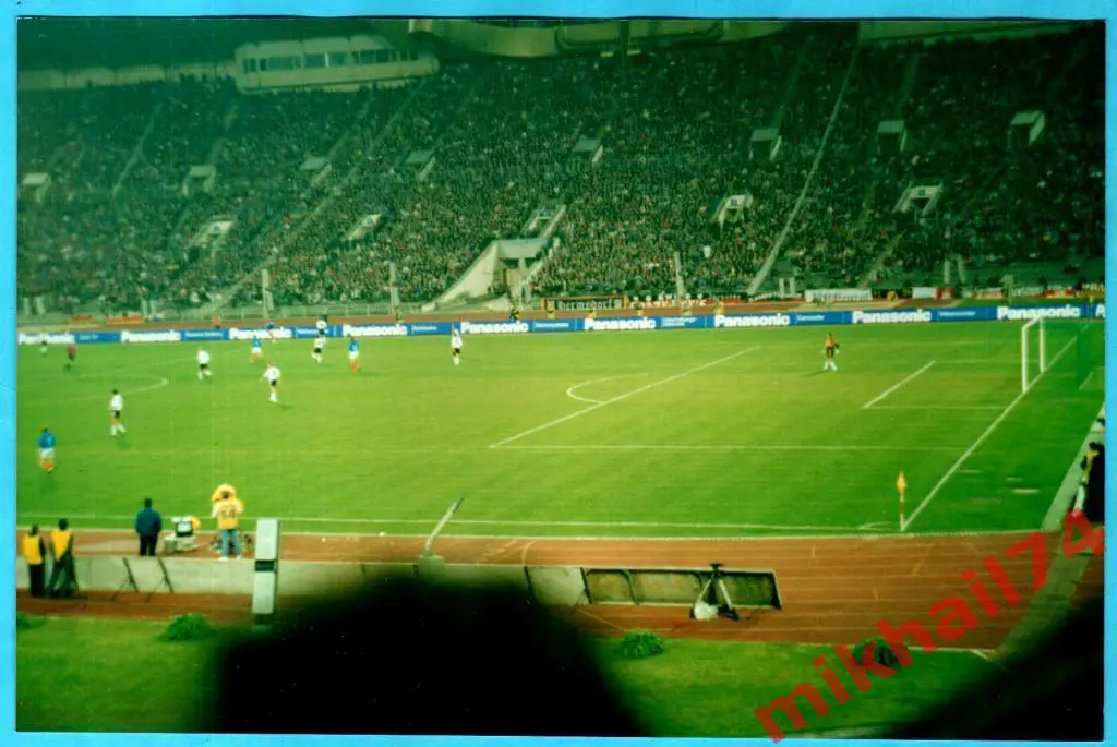 Фото с матча Россия - Германия 1994г. (Товарищеский матч) 5 шт. 4